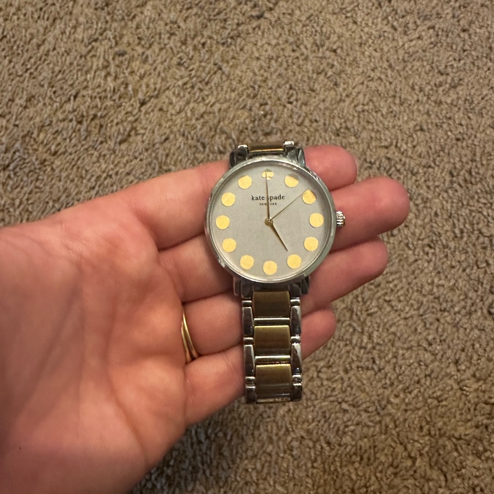 Kate Spade Two-Tone Dot Watch